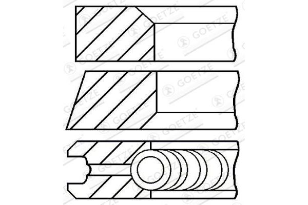 Segman (79.00MM-STD)  RIK 43320-000