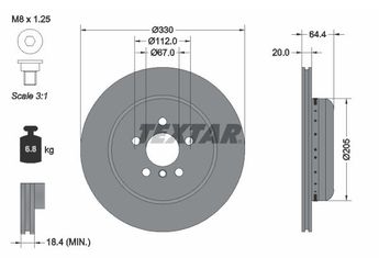 Fren Disk Ayna Arka Sol BMW ORJINAL 34216882245  34216882245 34206883979 34207915319 6882245 6883979 7915319