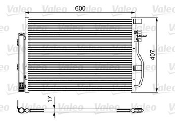 Klima Radyatörü  VALEO 814478  42832784 96943762 1850272