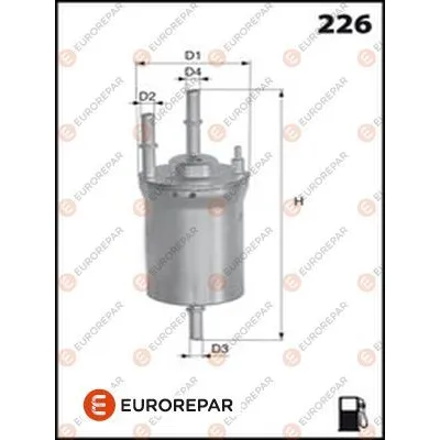 Yakıt Filtresi  Volkswagen Polo V (6C1)(01.2014->2017)  PSA ORJINAL E145097