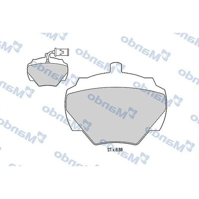 Fren Disk Balata Arka Land Rover Defender (LD)(05.1996->09.2002)  MANDO MBF015594