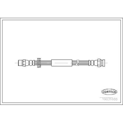 Fren Hortumu Arka Sağ veya Sol MGA 511164