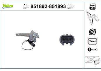 Cam Krikosu Arka Sol VALEO 851892  834030B010 83403-0B010