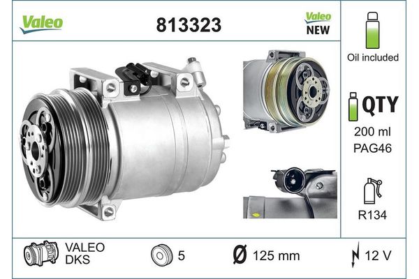Klima Kompresörü  VALEO 813323