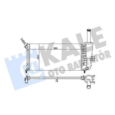 Su Radyatörü  KALE 351855