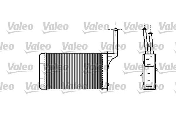 Kalorifer Radyatörü  Citroen Saxo (03.1996->)  VALEO 812114