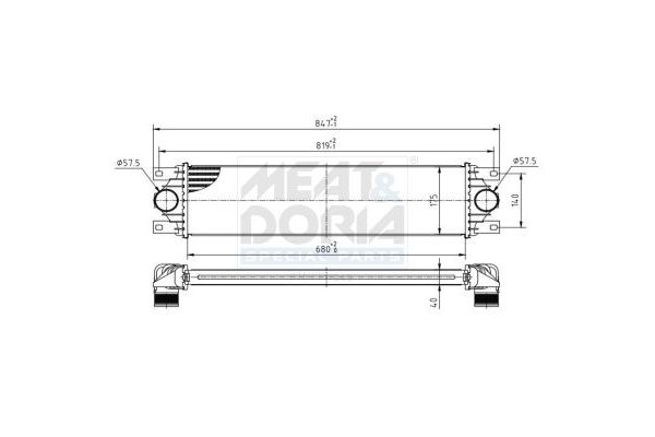 Turbo Radyatörü  MOTORTEC RNT0292