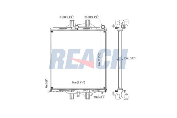 Su Radyatörü  ORİS BOP166026