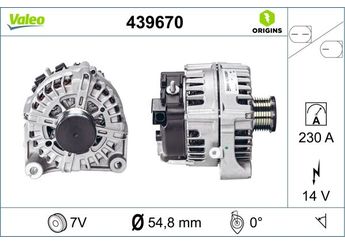 Alternatör  VALEO 439670  12317808075 12317807187 12 31 7 807 187 12 31 7 808 075 7807187 7 807 187 7808075 7 808 075