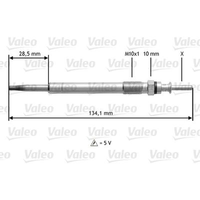 Isıtma Bujisi  VALEO 345200