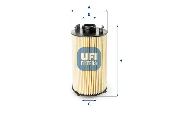 Yağ Filtresi  UFI 25.051.00