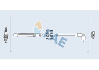 Buji Kablosu  SWAPP 50016  8200713680 8200486877 82 00 486 877 82 00 713 680
