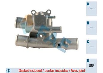 Termostat 88 °C  MGA 85520  46776216 46464991 46465699 46472385 46513506 46523733