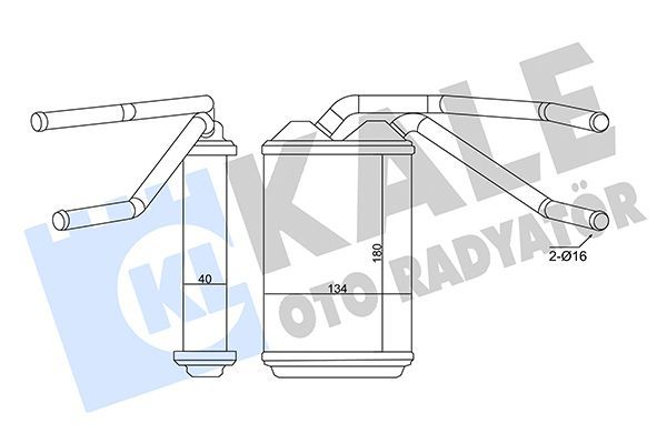 Kalorifer Radyatörü  KALE 346320