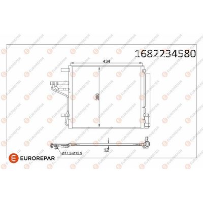 Klima Radyatörü  Kia Picanto (JA)(2017->)  EUROREPAR 1682234580