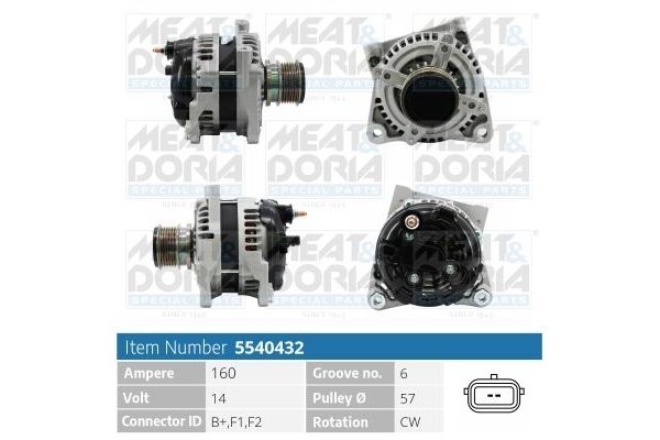 Alternatör  Chrysler Voyager (RG)(2001->)  FIAT ORJINAL K04868429AD