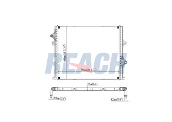 Su Radyatörü  RADISEN RR 606397  17118482625 17118625430 17118741830