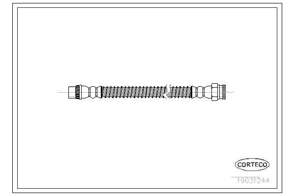 Fren Hortumu Arka Sağ veya Sol Peugeot 1007 (04.2005->)  SWAPP 40589