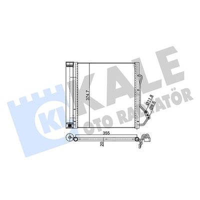 Klima Radyatörü  KALE 352620