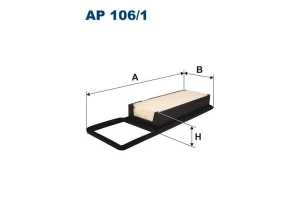 Hava Filtresi  Honda Jazz (GD1/5)(01.2002->)  FILTRON AP 106/1