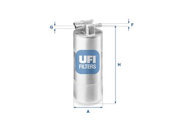 Yakıt Filtresi  UFI 31.953.00  4F0127401H