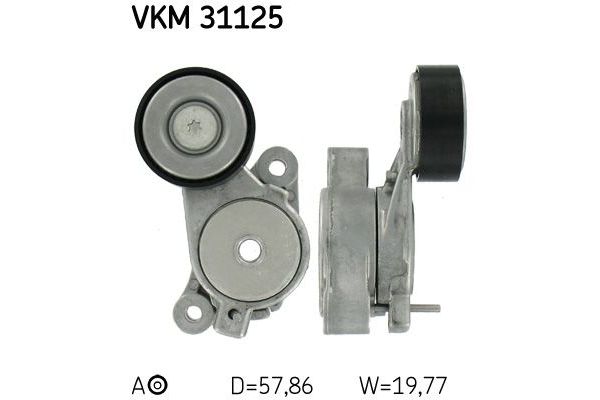 Vantilatör Kayış Gergi Rulmanı  SKF VKM 31125