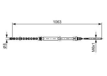 El Fren Teli Arka Sol BOSCH 1 987 477 568  1987477568 4745F2 4745 F2 4745G9 4745 G9 14733220 1473322080 K1473322080