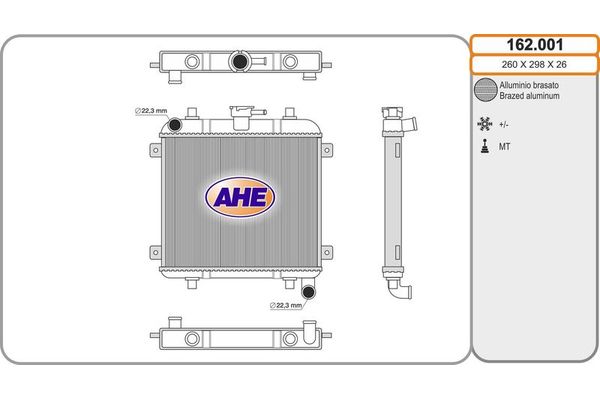 Su Radyatörü  ORİS BSZ072026