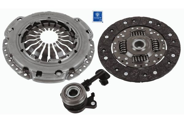 Debriyaj Seti  Renault Megane II HB (10.2002->)  SACHS 3000 990 590