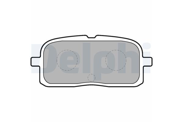 Fren Disk Balata Arka Toyota Paseo Coupe (L54)(1996->)  DELPHI LP1550