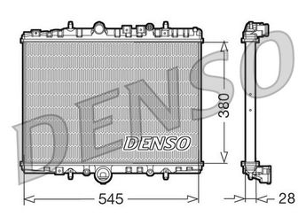 Su Radyatörü  DENSO DRM07056  DRM07056 133064 1330R2 1331FX 133372