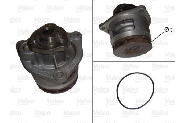 Devirdaim Su Pompası  Saab 9-3 4 Kapı (2003->)  VALEO 506657