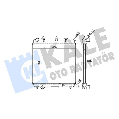 Su Radyatörü  KALE 285300