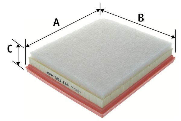 Hava Filtresi  Toyota Proace (2016->)  VALEO 585474