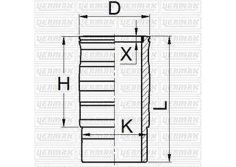 Gömlek (130.00MM-STD)  YENMAK 52-05977-000  52-05977-000