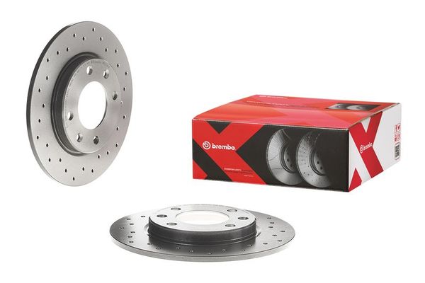 Fren Disk Ayna Arka Sağ ve Sol Citroen Saxo (03.1996->)  BREMBO 08.5334.1X