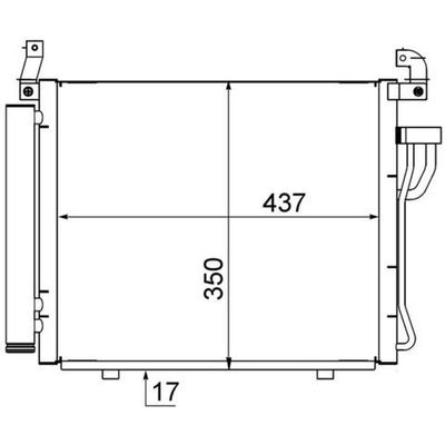 Klima Radyatörü  MAHLE AC 712 000S