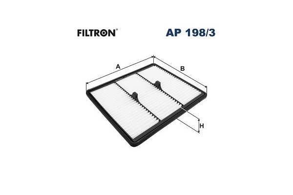Hava Filtresi  Hyundai Ioniq (2016->)  FILTRON AP 198/3