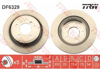 Fren Disk Ayna Arka Sağ ve Sol AYD 51401  34216782605 34 21 6 782 605 6782605 6 782 605