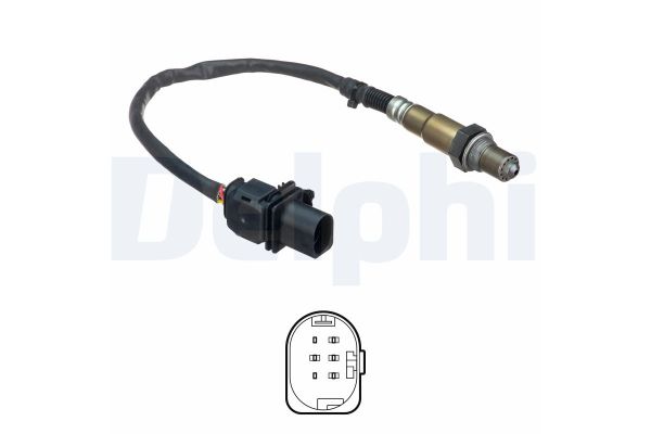 Oksijen (Lambda) Sensörü  Chevrolet Trax (2013->)  DELPHI ES21306-12B1