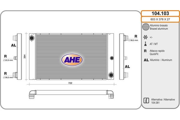 Su Radyatörü  BEHR CR 766 000P