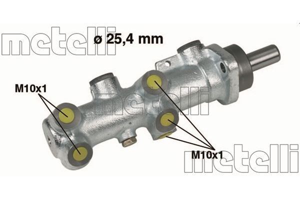 Fren Ana Merkez  Peugeot Boxer (230) Kamyonet Aks:2850mm (->2002)  METELLI 05-0239