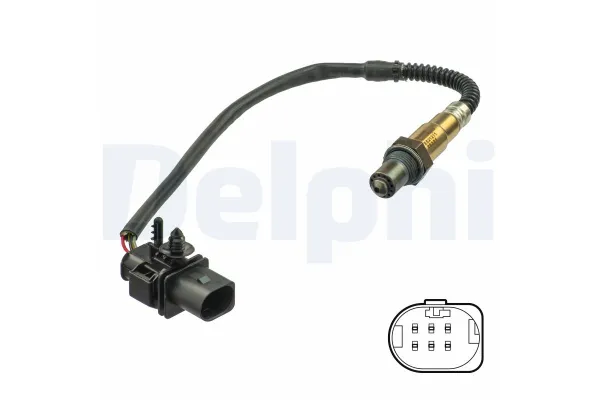 Oksijen (Lambda) Sensörü  Toyota Urban Cruiser (NLP11/NSP11)(02.2009->)  DELPHI ES21211-12B1