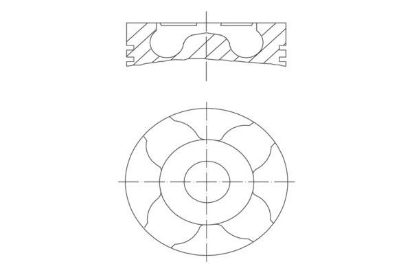 Piston (79.00MM-0.50)  GOETZE 87-71674-050