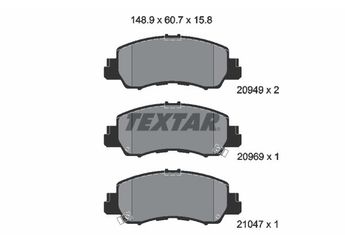 Fren Disk Balata Ön TEXTAR 2094901  4605B607 4605B481