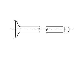 Supap  YEKSAN 4283-4284  7700110387 7700110389 MW30620685 1320100QAC 1320100QAM 13201AW300 4402633 4415921 7701471702 7701476024
