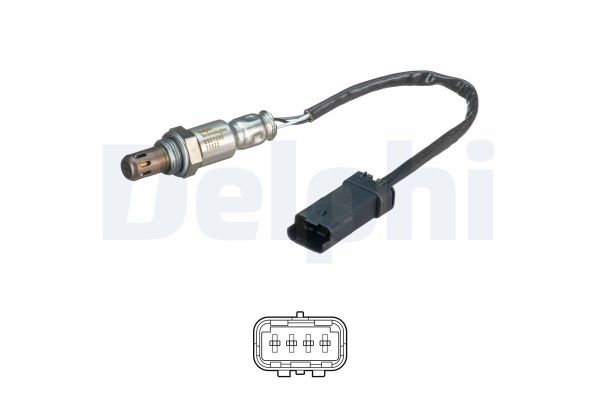 Oksijen (Lambda) Sensörü  DELPHI ES21266-12B1