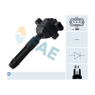 Ateşleme Bobini  Mercedes SLK Roadster (BM 170)(04.1996->)  WENDERPARTS MA0001501780