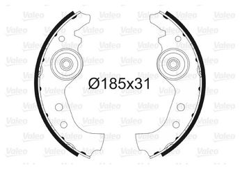 Fren Pabuçlu Balata Arka VALEO 562761  1300150 4352373 5880891 5881040 5888144 5890763 71738375 4382264 5880893 5881214 5882011 7074668 77362424 9948235 9948240 6557201124 SE021165299A SE028165299B SE138165209A 46602666