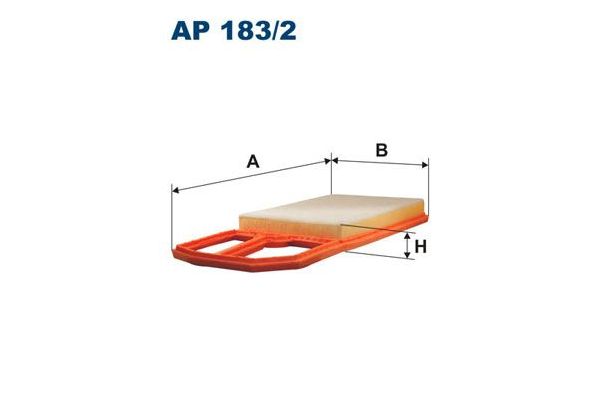 Hava Filtresi  Seat Inca (6K9)(09.1995->)  FILTRON AP 183/2